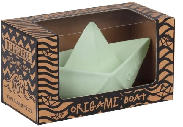 Прорезыватель для зубов «Origami Boat mint» | Oli&Carol | Фото 1