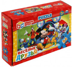Пазл «Весёлые друзья» - Фото 1