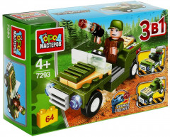 Конструктор «Солдат на джипе» - Фото 2