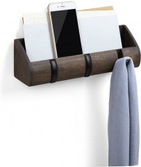 Полка-органайзер «Cubby mini» орех - Фото 1