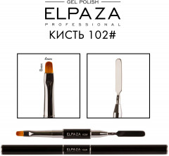 Кисть для акригеля №102 - Фото 1