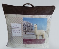 Подушка «Василиса» (50×70 см, шерсть альпака, чехол: поплин) - Фото 1