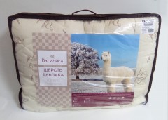 Одеяло «Василиса» (евро, "шерсть альпака", 200х220 см, чехол: поплин) - Фото 1