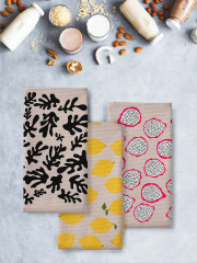 Комплект полотенец вафельных - Фото 1