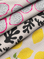 Комплект полотенец вафельных - Фото 6