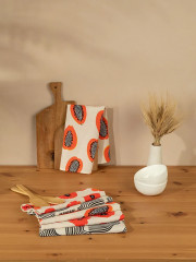 Комплект полотенец вафельных - Фото 5