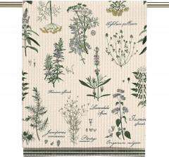 Комплект полотенец вафельных - Фото 1