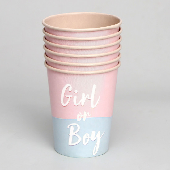 Набор посуды бумажной «Girl or Boy»