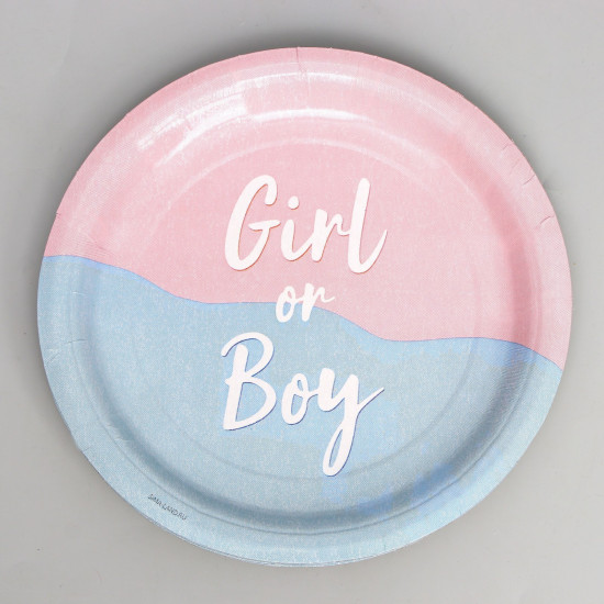 Набор посуды бумажной «Girl or Boy»
