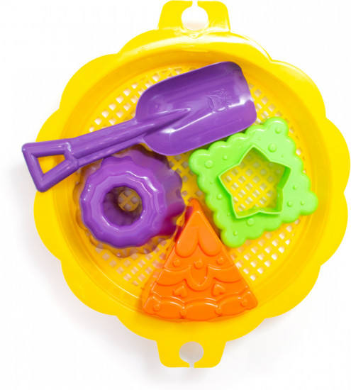 Набор песочный с ситом «Медовик»