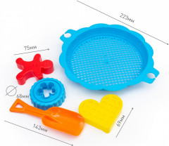 Набор песочный с ситом «Сластена» - Фото 1