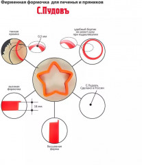 Форма для выпечки «Звездочка» - Фото 2