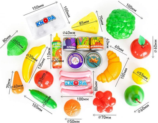 Шоппер с продуктами