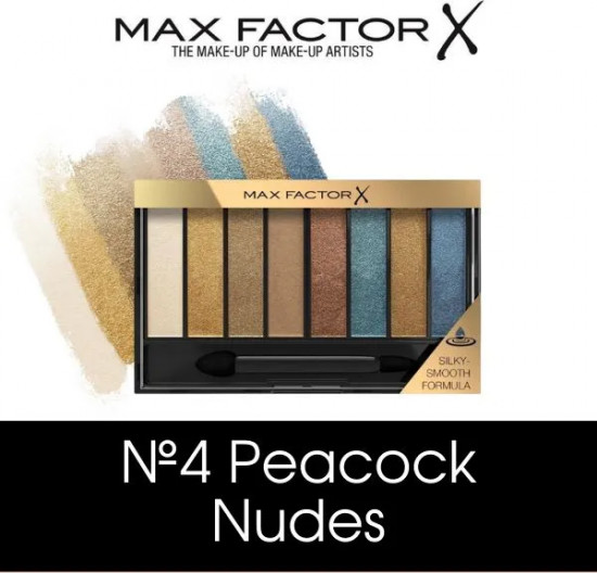 Палетка теней для век, оттенок 4 Peacock Nudes