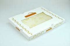 Скатерть «Monalit» Shetitli серебристый (размер 160x220 см) - Фото 1