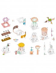 Сборная модель из картона «Мечеть Конак» - Фото 1