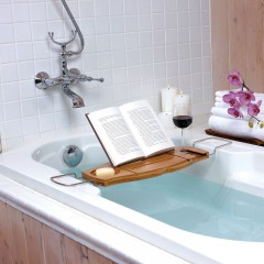 Полка для ванной «Aquala» дерево - Фото 4