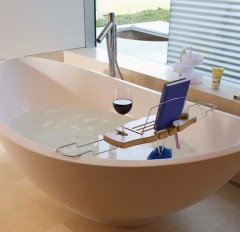 Полка для ванной «Aquala» дерево - Фото 3