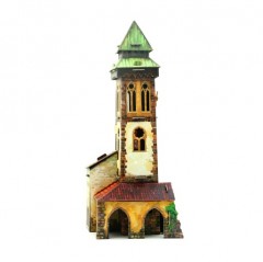 Игровой набор из картона «Башня с часами» - Фото 4