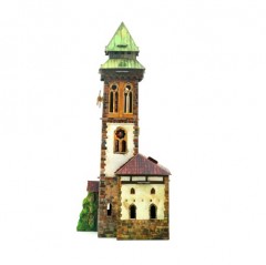 Игровой набор из картона «Башня с часами» - Фото 2