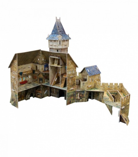 Игровой набор из картона «Охотничий замок»