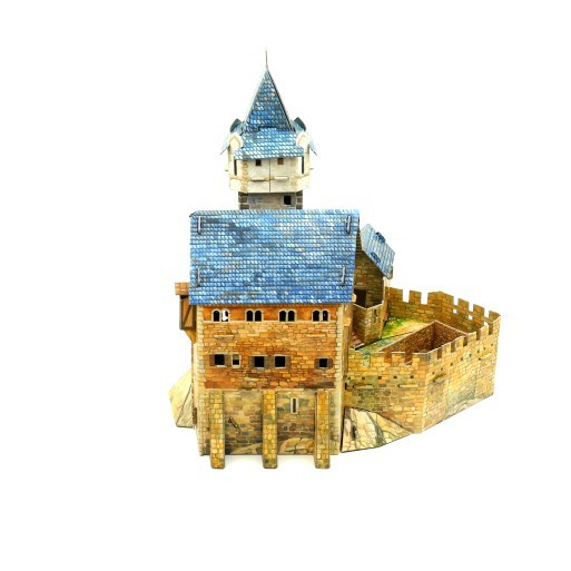 Игровой набор из картона «Охотничий замок»