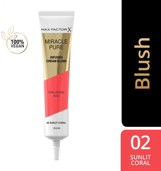 Румяна увлажняющие, оттенок 02 Sunlit Coral