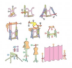 Коллекционный набор мебели «Швейная мастерская» - Фото 1