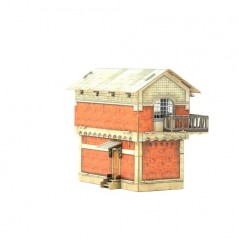 Сборная модель из картона «Пост управления стрелками и сигналами» - Фото 4