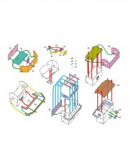 Сборная модель из картона «Пост управления стрелками и сигналами» - Фото 1