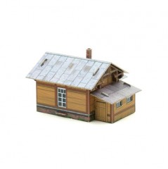 Сборная модель из картона «Путевая сторожка. Эпоха I» - Фото 2