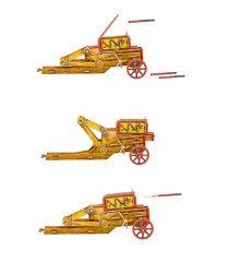 Сборная модель из картона «Осадный лагерь кочевников» - Фото 3