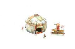 Сборная модель из картона «Осадный лагерь кочевников» - Фото 2