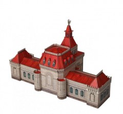 Сборная модель из картона «Музей Суворова Александра Васильевича» - Фото 1