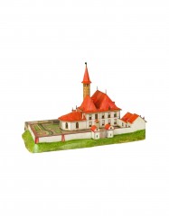 Сборная модель из картона «Приоратский дворец. Россия, конец XVIII века» - Фото 3