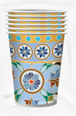 Набор стаканов бумажных «Царская-калейдоскоп» - Фото 1