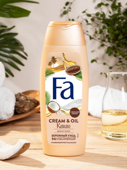 Крем-гель для душа «Cream & Oil»