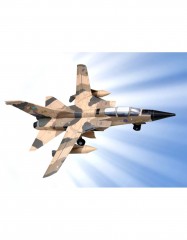 Сборная модель из картона «Истребитель Tornado (песочный)» - Фото 1