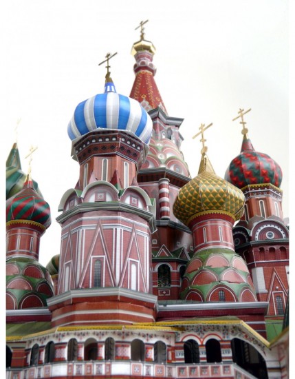 Сборная модель из картона «Собор Василия Блаженного»