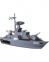 Сборная модель из картона «Ракетный катер Бывалый» - Фото 1