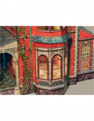 Сборная модель из картона «Кукольный дом» - Фото 1