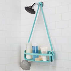 Органайзер для душа «Flex Single», ярко-голубой - Фото 2
