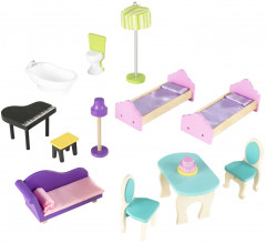 Дом кукольный с мебелью «Особняк мечты» - Фото 2