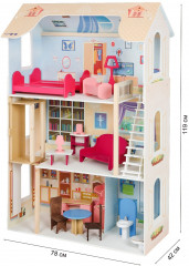 Дом кукольный с мебелью «Грация» - Фото 3