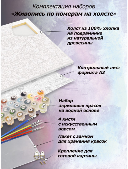 Картина по номерам «Астронавт в пламени»