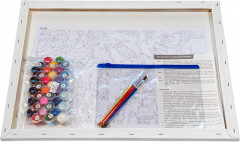 Картина по номерам «Астронавт в пламени» - Фото 3