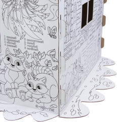 Домик-раскраска игровой «Для маленькой принцессы» - Фото 4