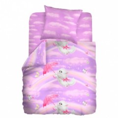 Комплект постельного белья "Мэри Котинс" (арт. 8357, 1,5-спальный, бязь, 1 наволочка 70х70) - Фото 1