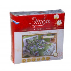 Комплект постельного белья «Ромашковое поле» (1,5-спальный, бязь, 2 наволочки 70х70) - Фото 1