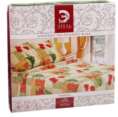 Комплект постельного белья «Павлина» (2-спальный, бязь, 2 наволочки 70х70) - Фото 1